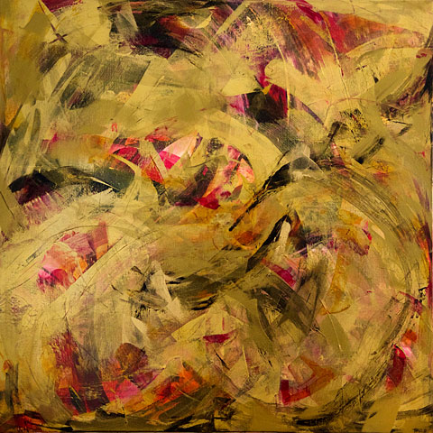 Rosemary eagles nz abstract artist, Acrylic on linen